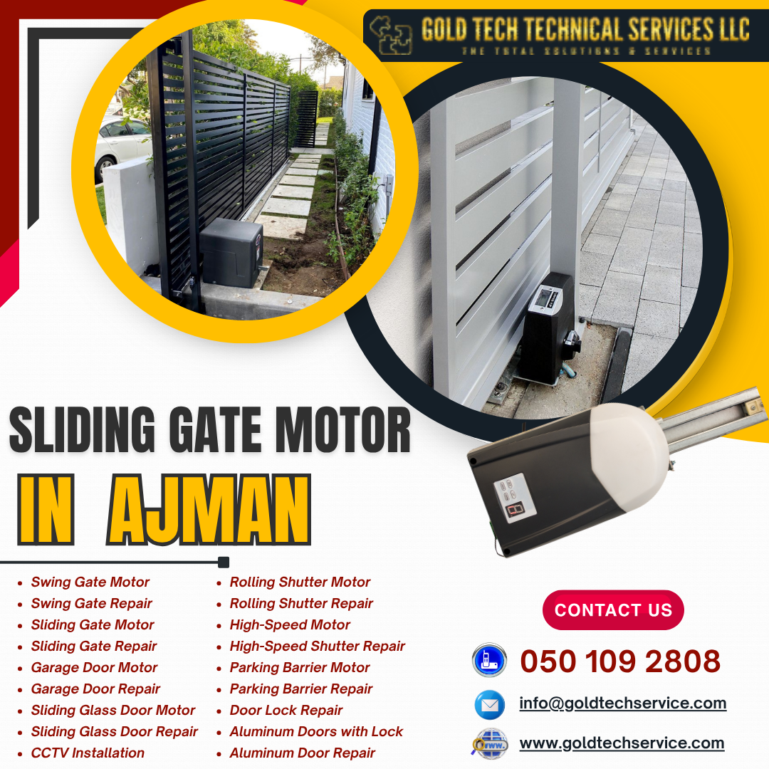 Sliding Gate Motor in Ajman