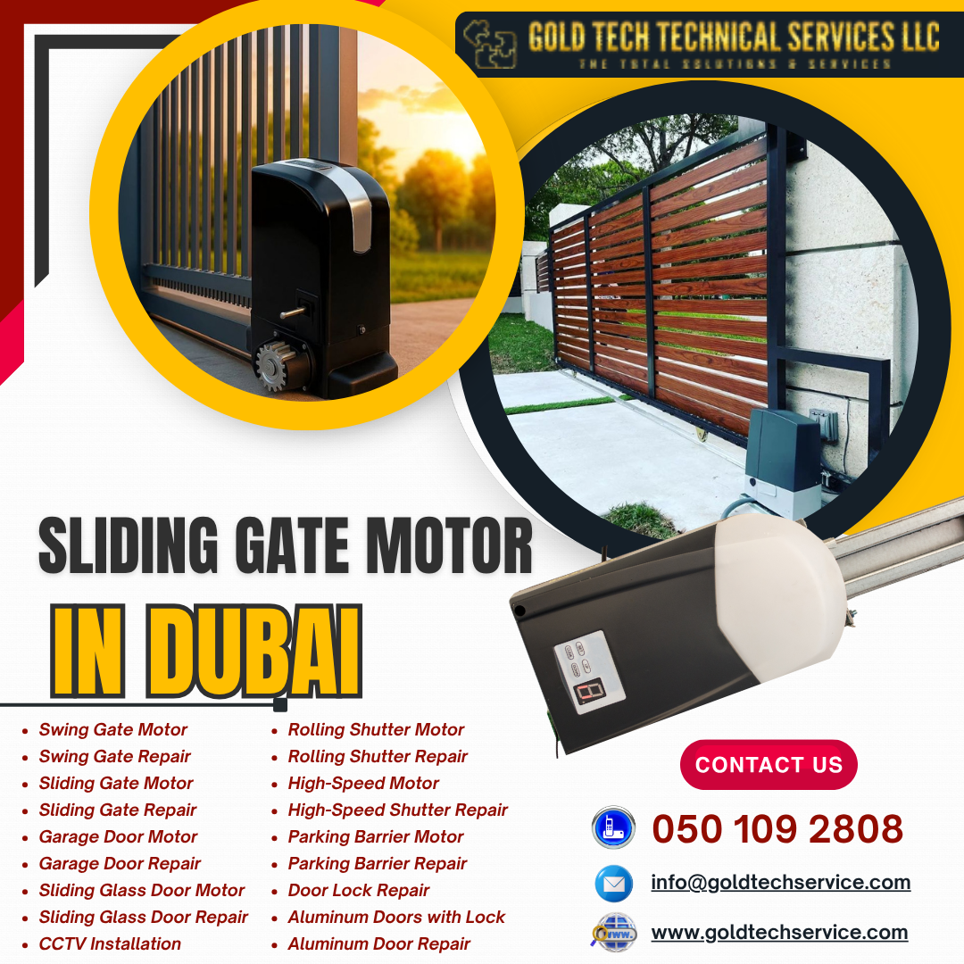 Sliding Gate Motor in Dubai
