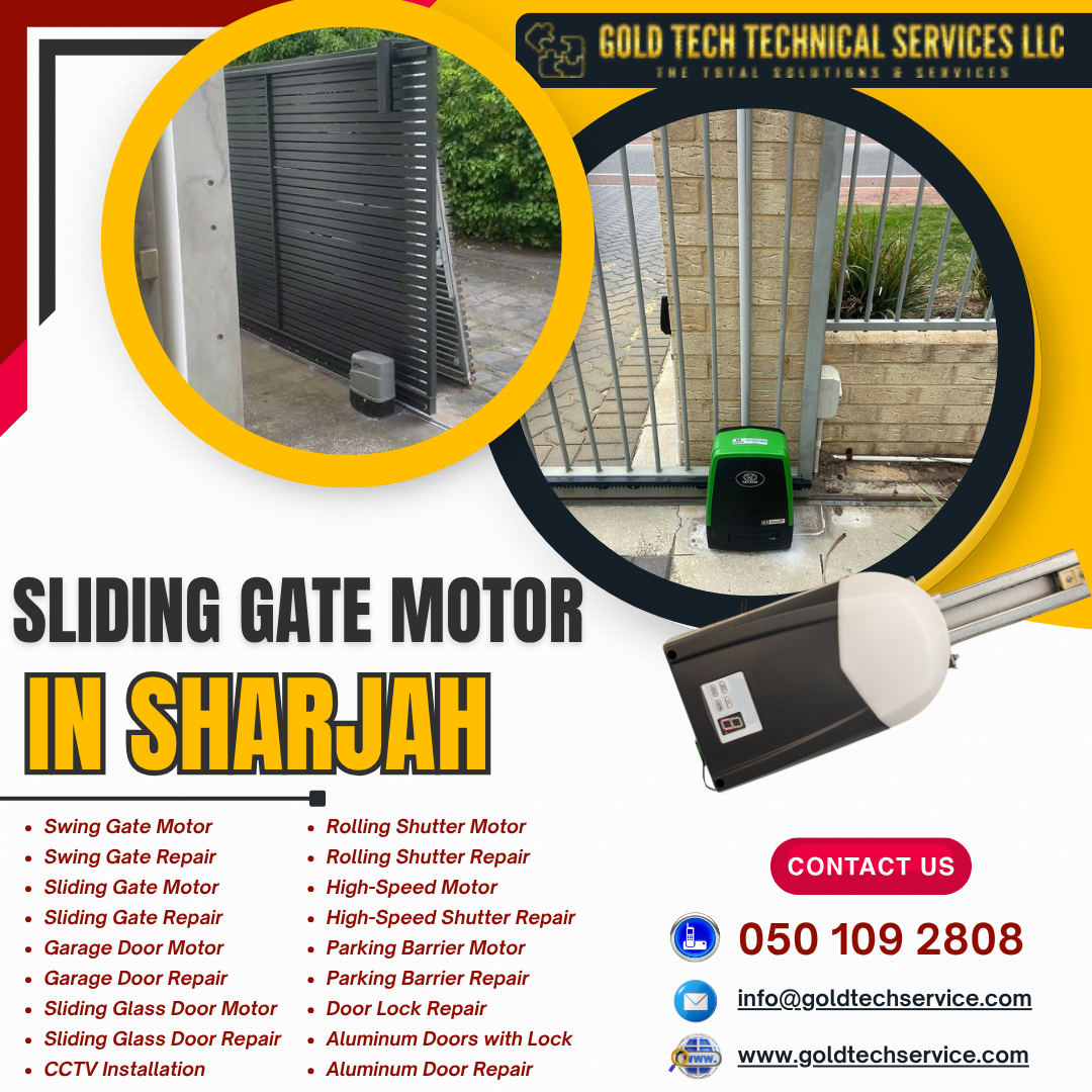 Sliding Gate Motor in Sharjah