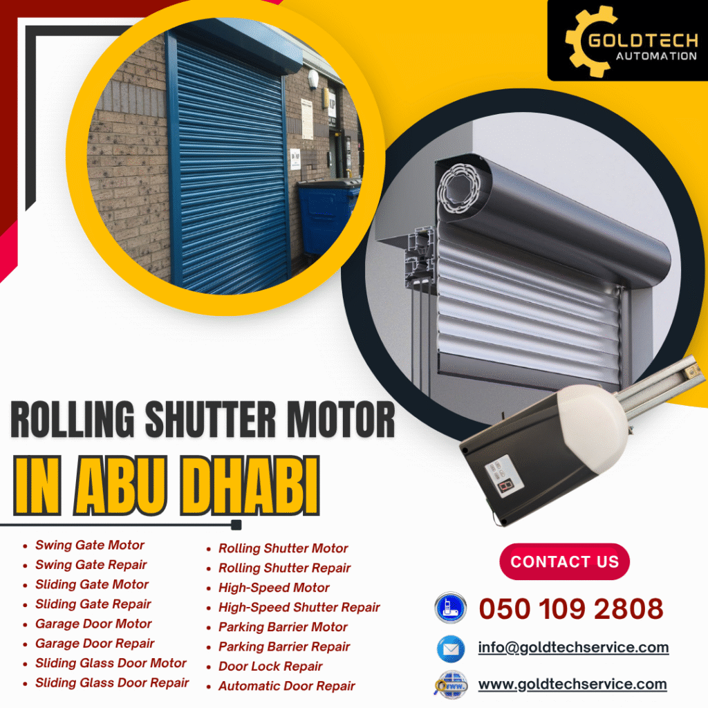 Rolling Shutter Motor in Abu Dhabi