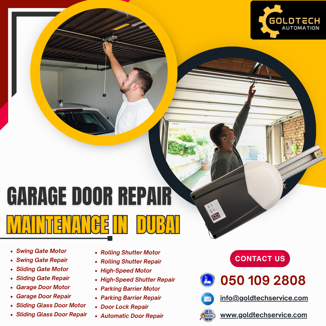 Garage Door Repair/Maintenance in Dubai